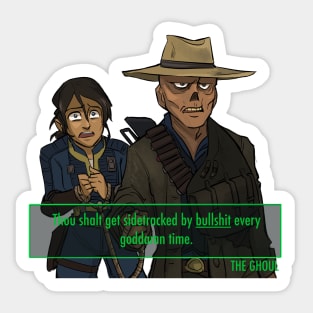 Wasteland Golden Rule Sticker